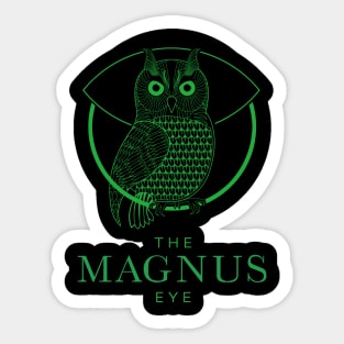 The all seeing eye, Magnus Sticker